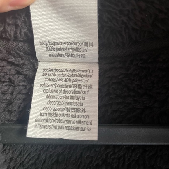 PINK Victoria's Secret Half Zip Teddy Sherpa Sweatshirt Pullover size S - Picture 5 of 8